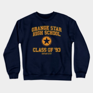 Orange Star High School Class of 93 Crewneck Sweatshirt